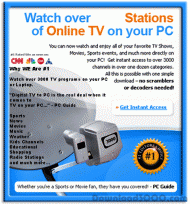 PC TV Instant Access screenshot